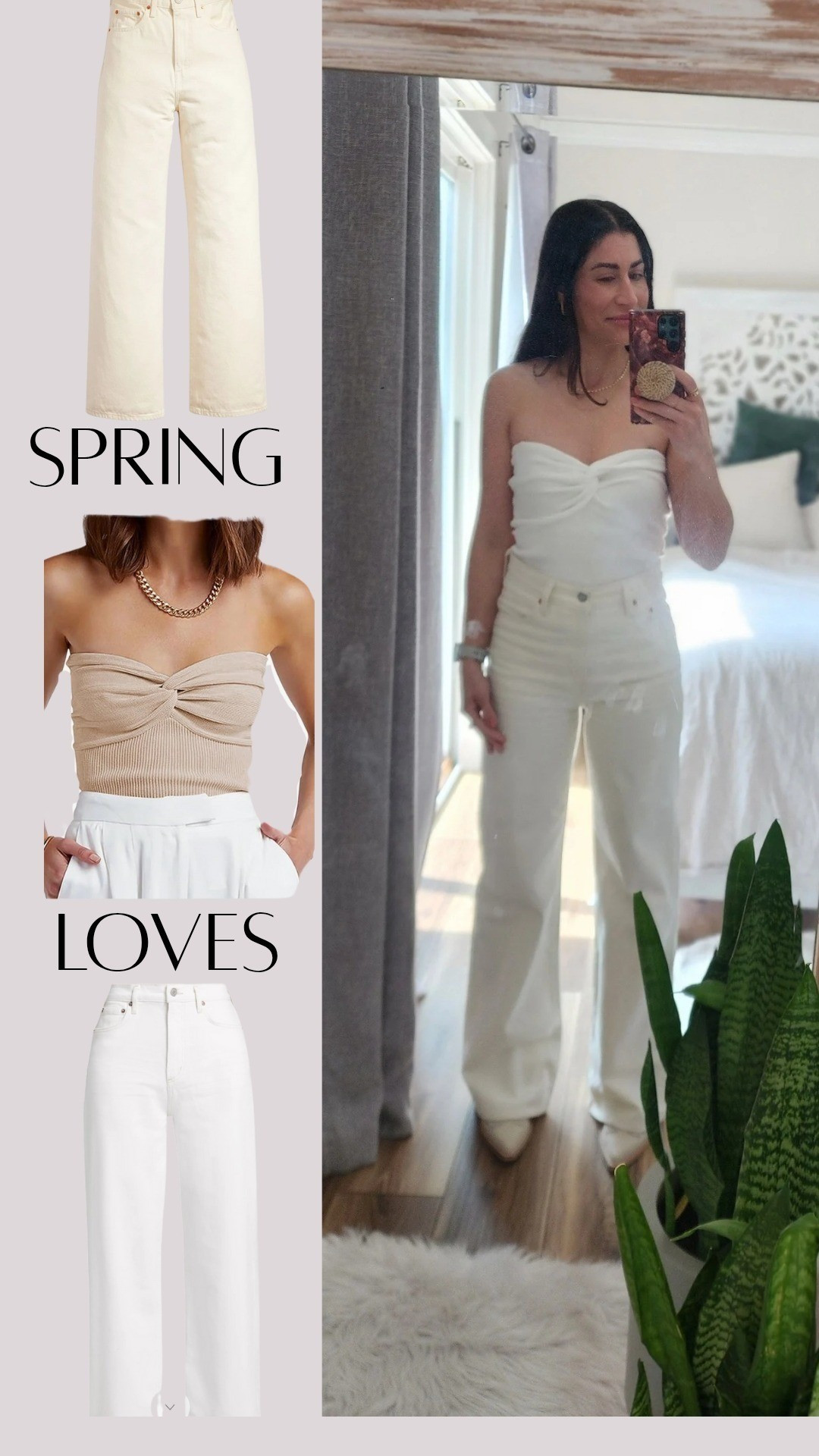 In love with this neutral spring top, jeans and boots! I paired this with my favorite jean jacket  for the ultimate spring look! For reference:Jean size: 26Top: Small

#LTKPetite #LTKStyleTip #LTKFindsUnder100