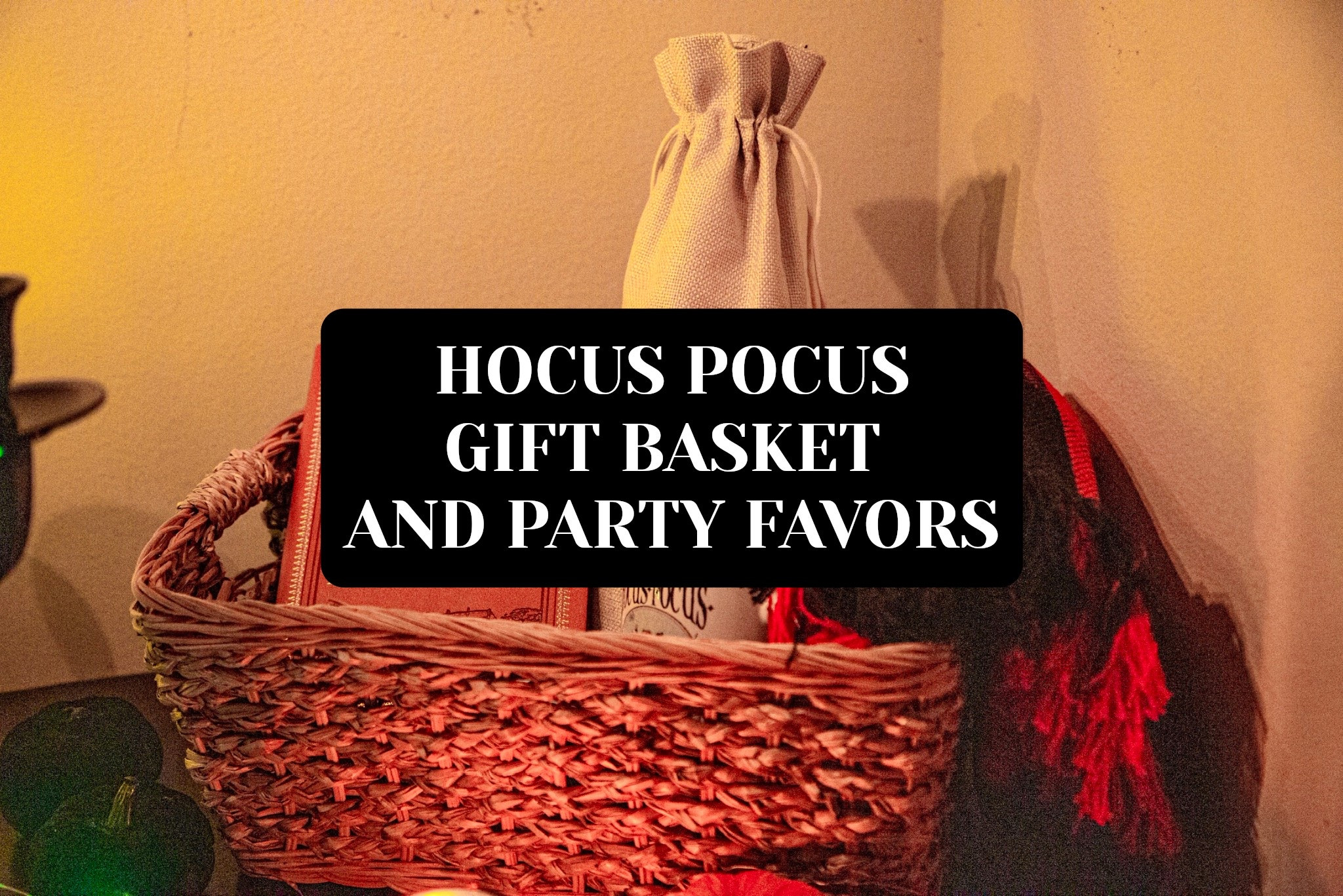 Hocus Pocus Party & Decor. PART THREE. 🎃🐈‍⬛ ✨

Party favor and gift basket ideas! 

Browse more on my Hocus Pocus Collection on LTK. Including my cauldron gift/party favor idea. 

Stay tuned for more hocus pocus decoration, costumes, party favors, games and more! #LTKFallSale

#LTKHome #LTKHalloween