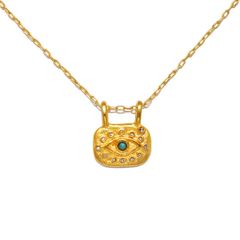 Mini See No Evil Talisman Necklace | Sequin