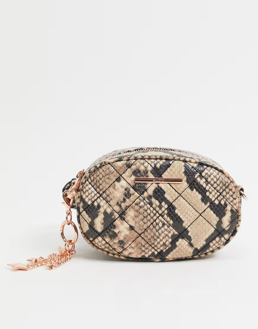 Aldo graber circular bag in animal print-Multi | ASOS (Global)