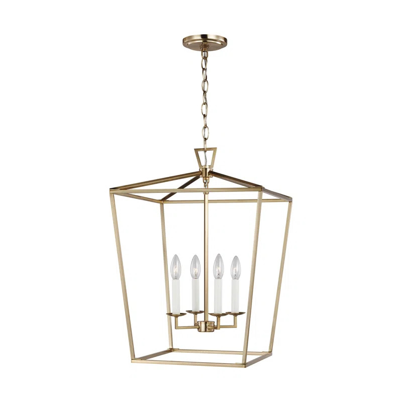 Tari 4 - Light Lantern Rectangle Chandelier | Wayfair Professional
