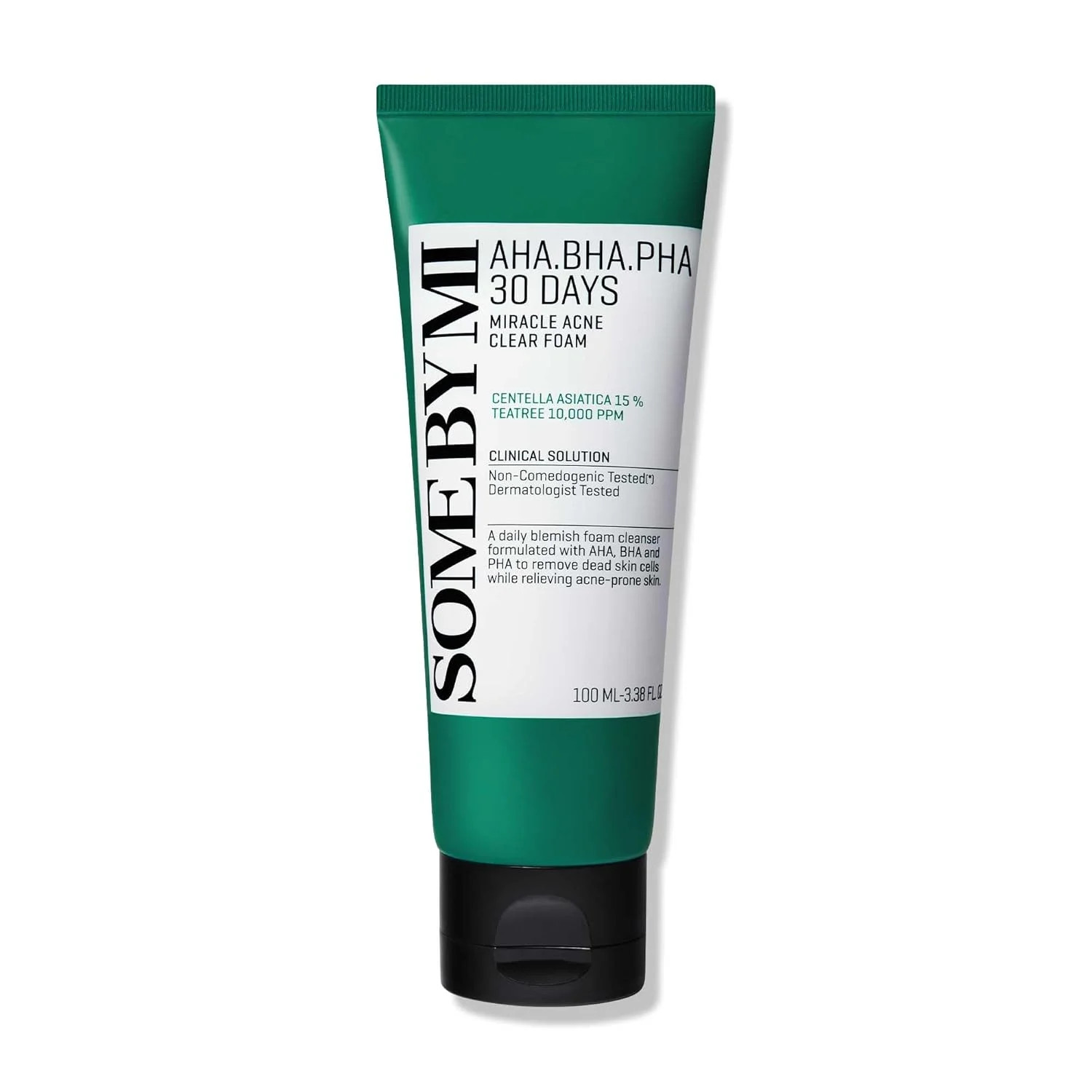 Some By Mi AHA, BHA, PHA 30 Days Miracle Acne Clear Foam, 100 ml | Walmart (US)