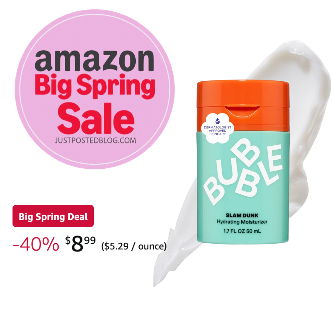 Lucy LOVES Bubble!! This travel size moisturizer is now on sale!!f you are looking for Easter basket stuffers for tweens and teens, this would be PERFECT!! 

 