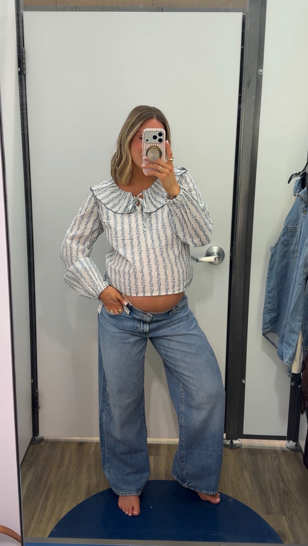 I’m a sucker for some old navy jeans! They just have the perfect fit! 🤌🏼✨

#oldnavy #maternity #tryonhaul #bumpfriendly

#LTKootd #LTKmomlife #LTKSeasonal