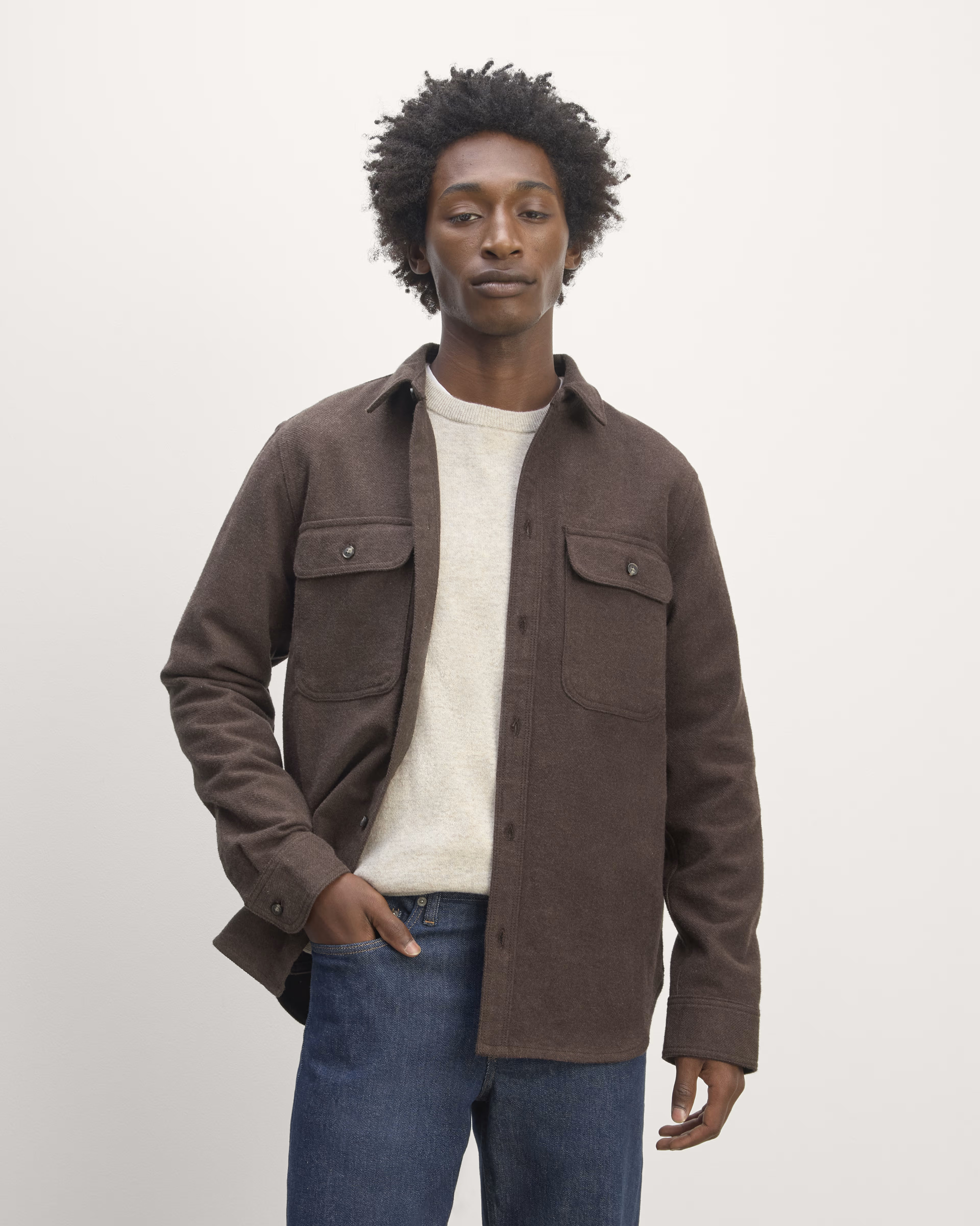 The Heavyweight Overshirt | Uniform | Everlane