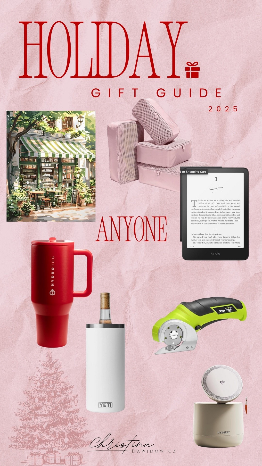 Holiday gift guide 
Christmas gifts 
Gift ideas gifts for anyone 

#LTKGiftGuide #LTKHoliday