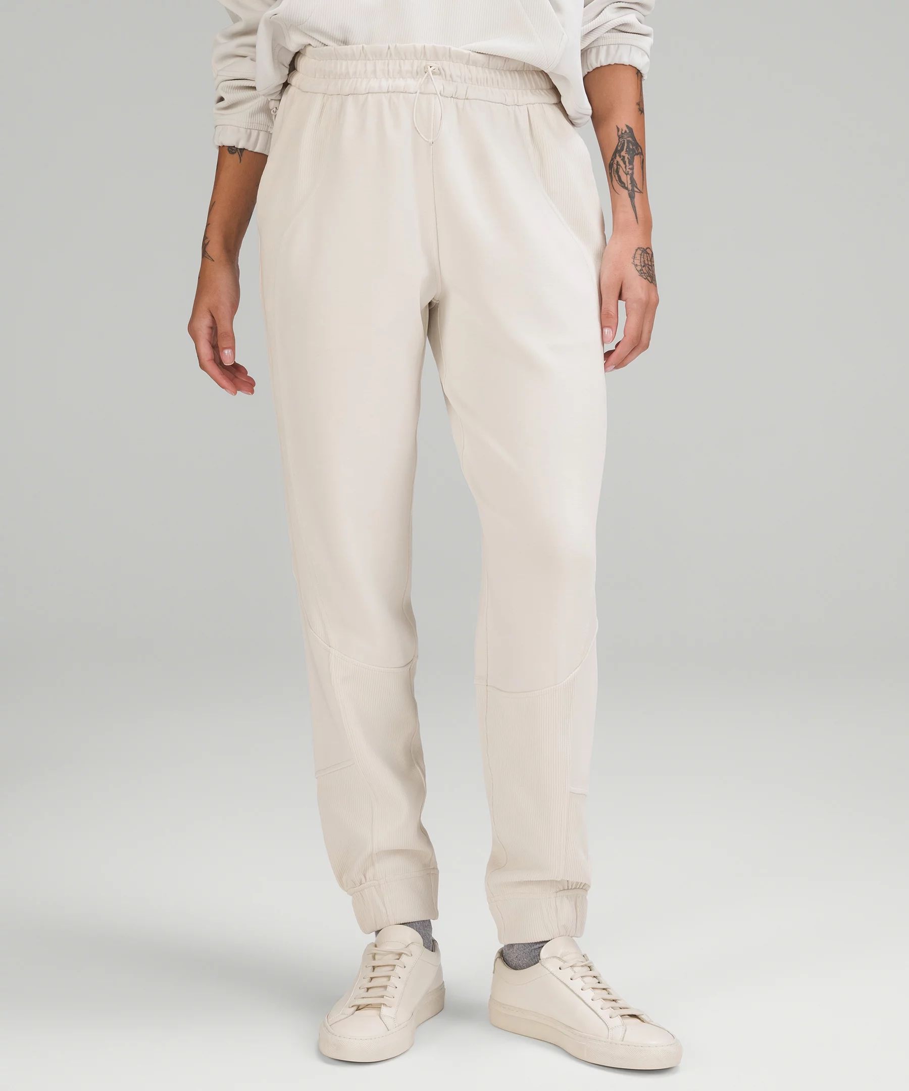 Brushed Softstreme Ribbed High-Rise Jogger | Lululemon (US)