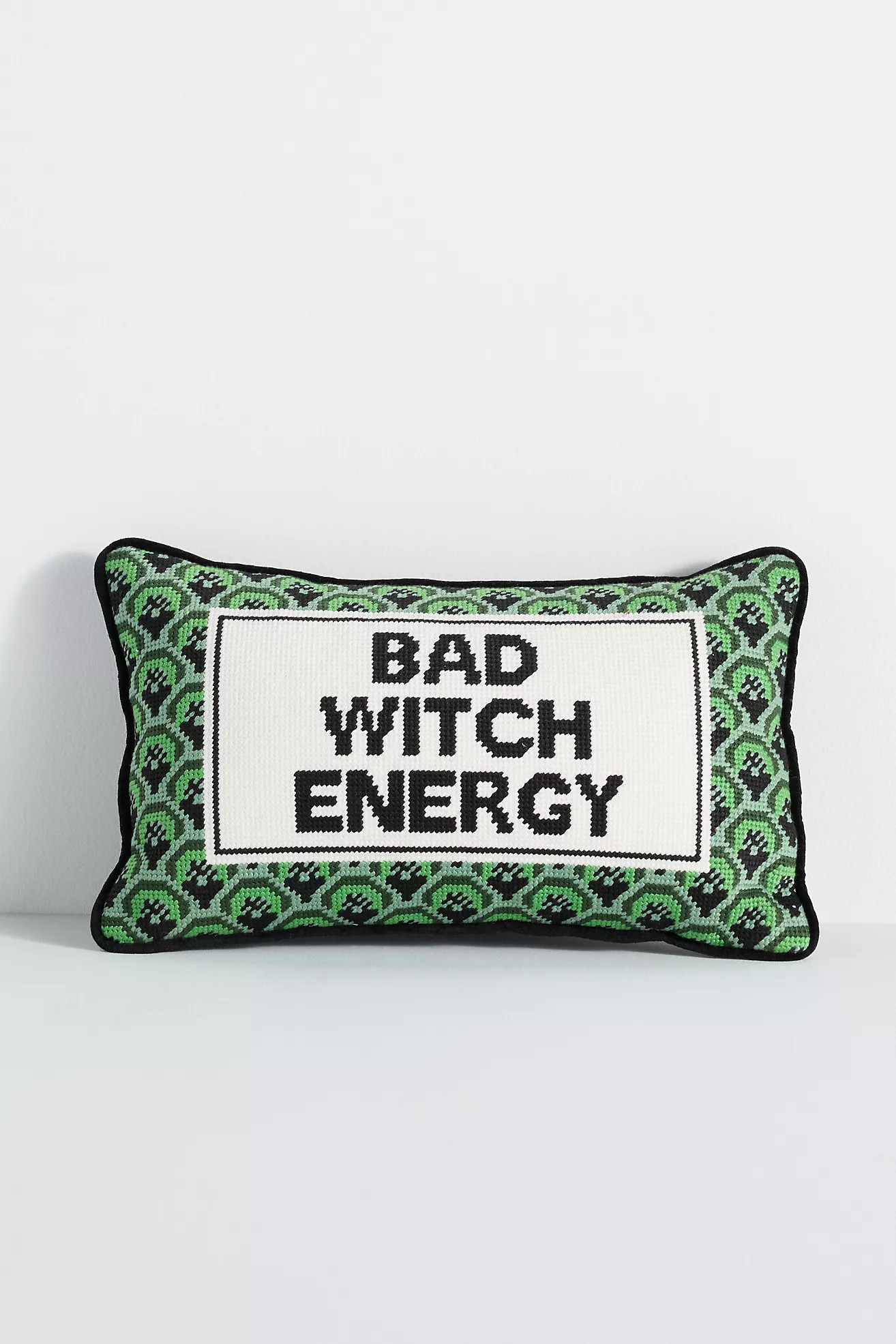 Furbish Studio Holiday Needlepoint Pillow | Anthropologie (US)
