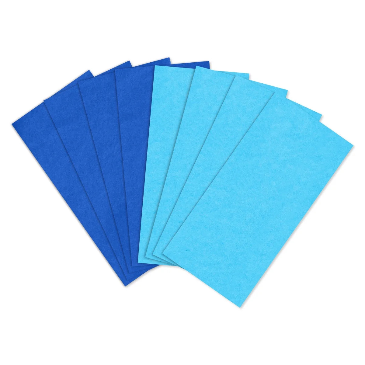 American Greetings 20 in. x 20 in. Tissue Paper Bundle, Blue Sky Blue (2-colors, 8-Sheets) | Walmart (US)