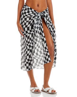 Wavy Check Swim Cover-Up - 100% Exclusive | Bloomingdale's (US)