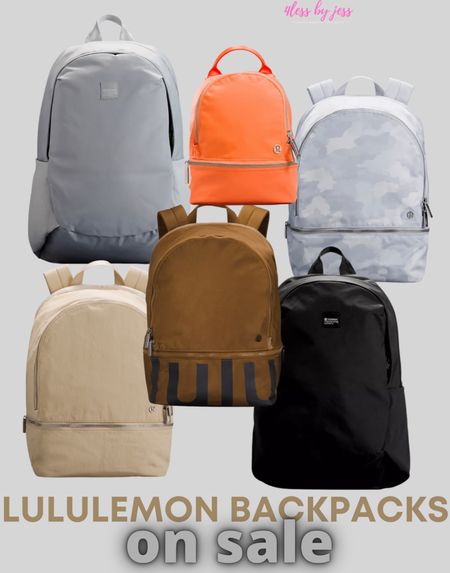 Great gift idea! Lululemon backpacks are on sale! 

#LTKitbag #LTKfit #LTKsalealert