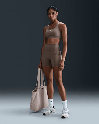 Nike Universa Women's Medium-Support High-Waisted 5" Biker Shorts with Pockets | Nike (US)
