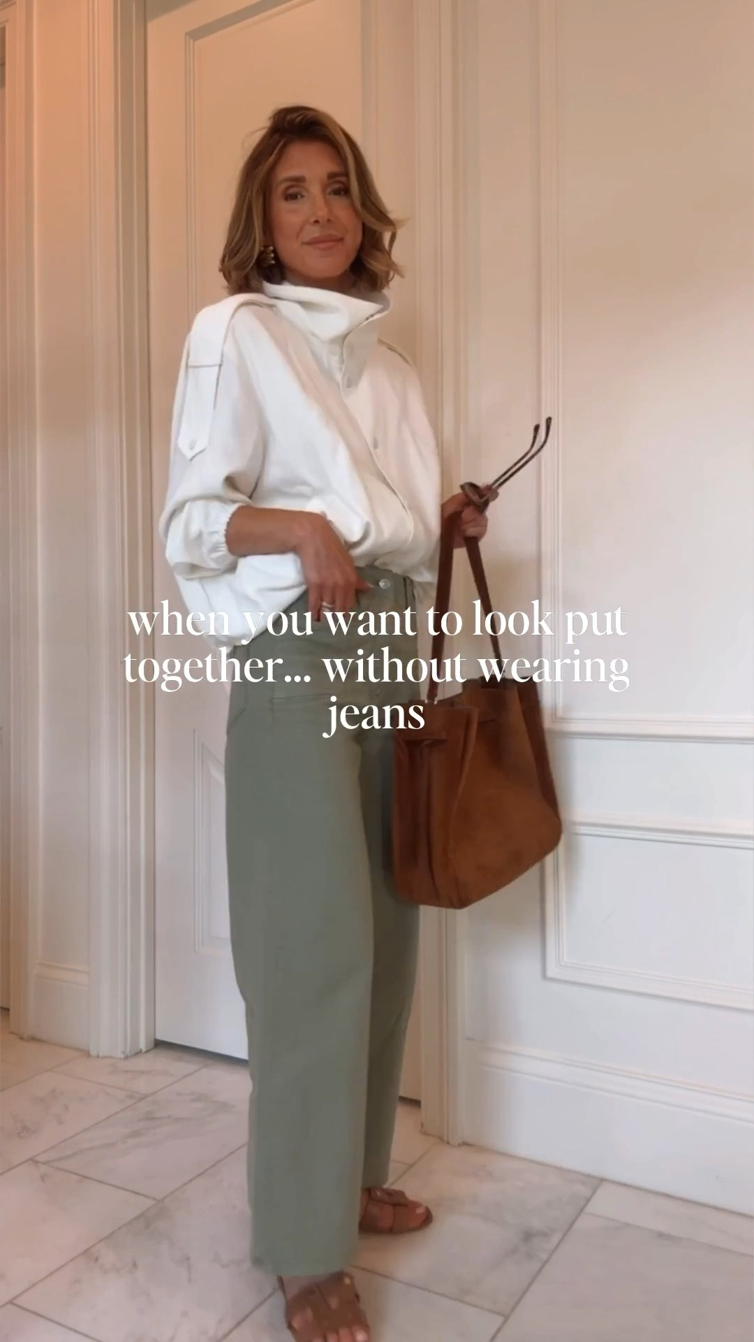 Love these pants for spring. I’m 5'7 wearing my true size 25.

#LTKootd