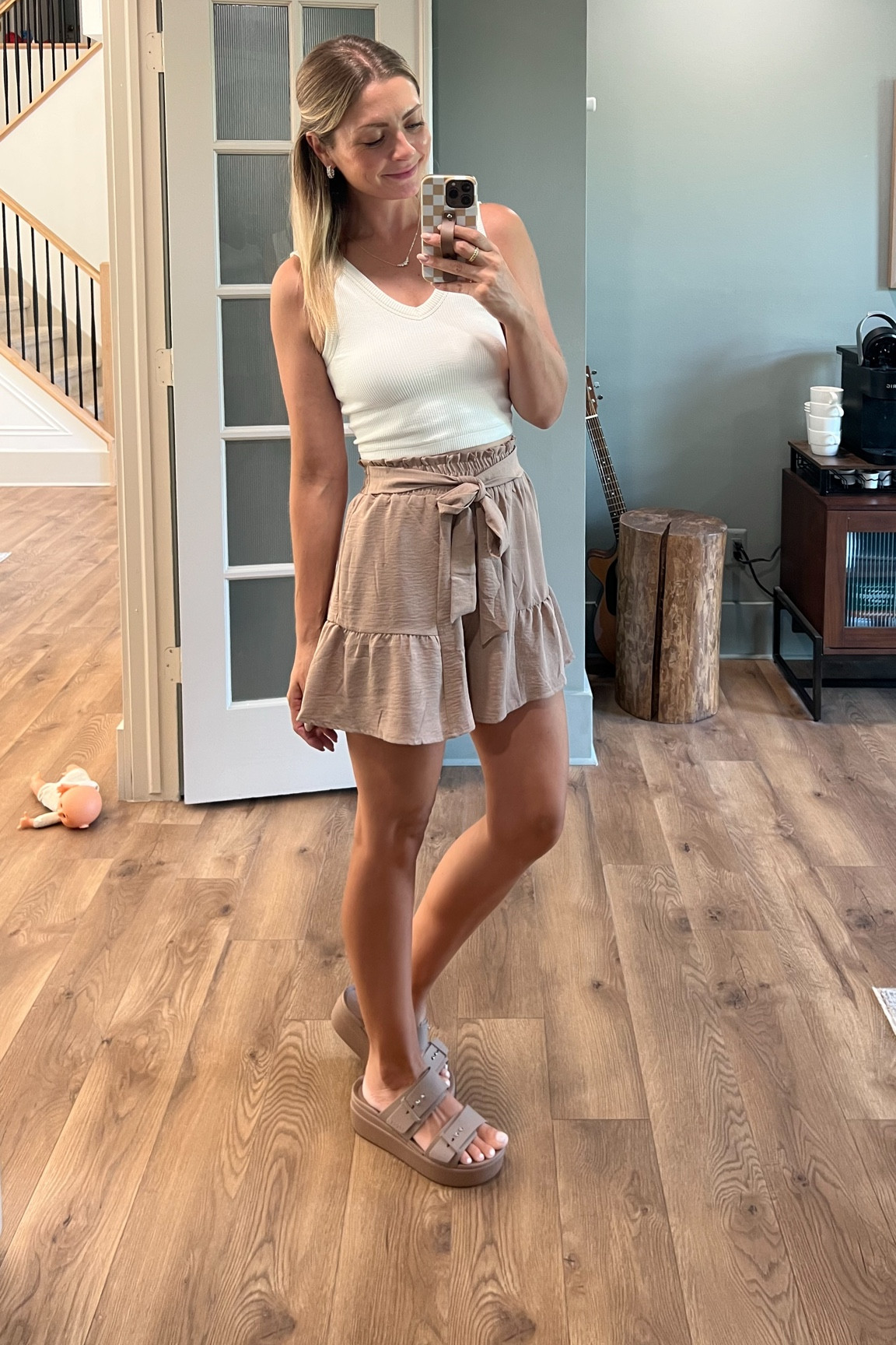 My all time favorite shorts for summer. Super flattering and hang nicely in the back. Wearing a small! 

#LTKStyleTip #LTKSeasonal #LTKShoeCrush