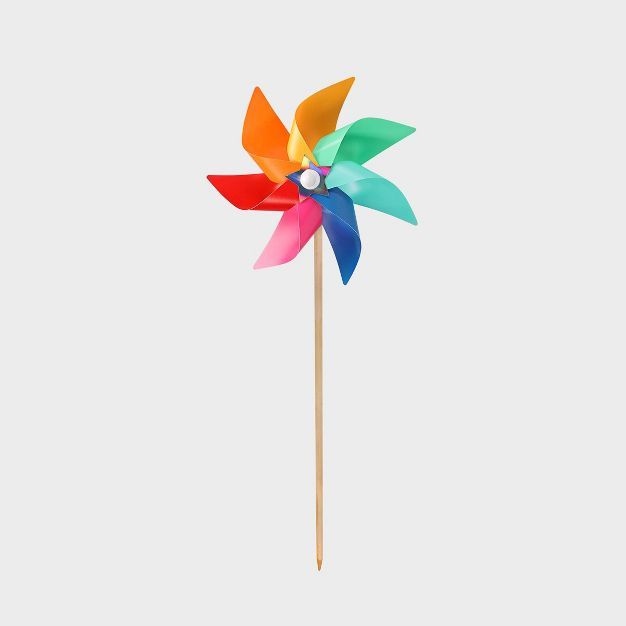 40" Americana Pinwheel Color Block Rainbow - Sun Squad™ | Target