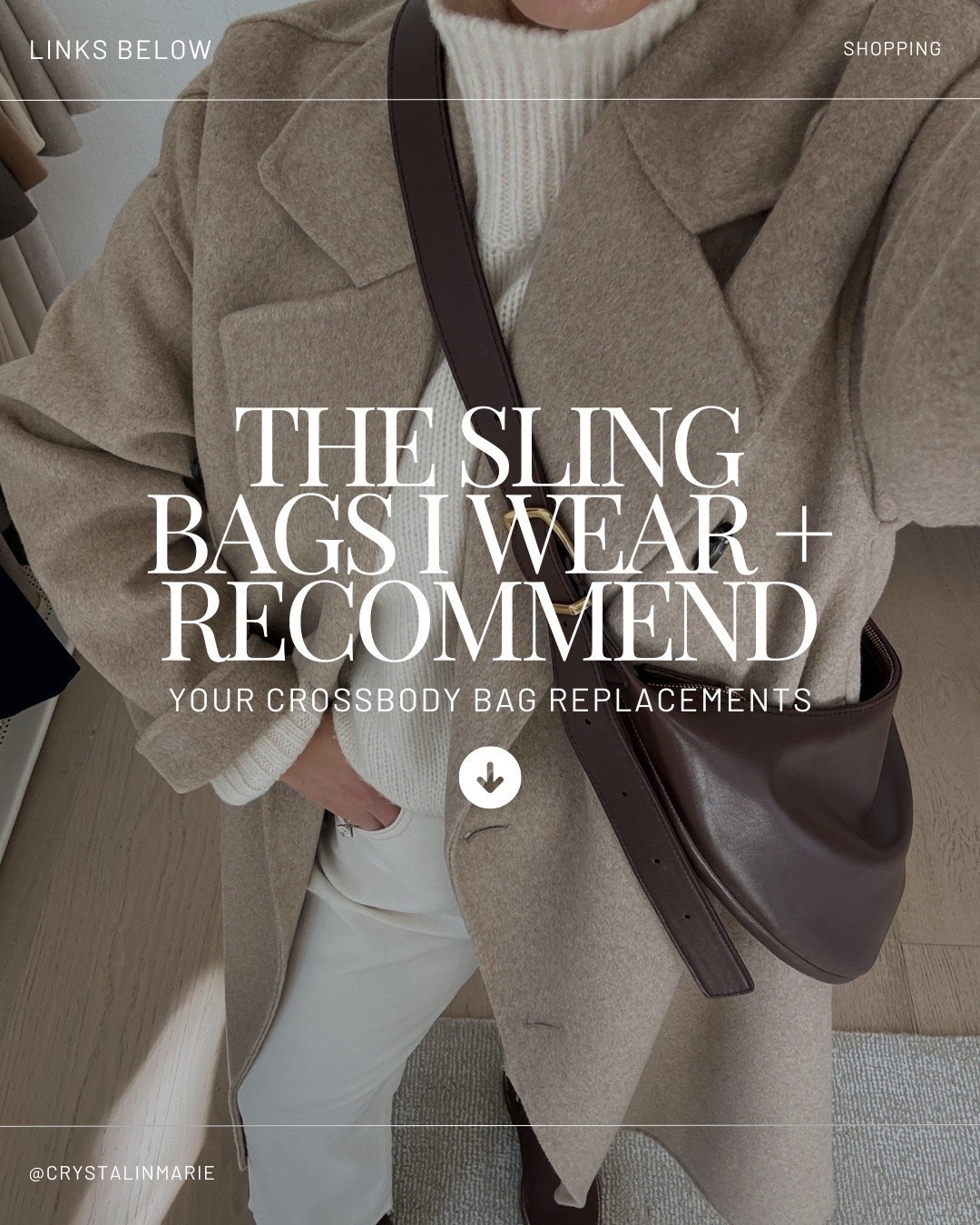 Sling bags I wear and recommend. These are your replacements to your typical crossbody bags

#LTKPetite #LTKOver40