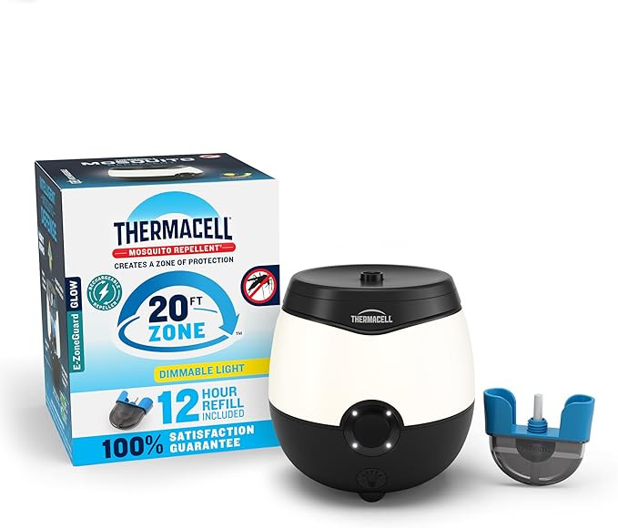 Thermacell E-Series Rechargeable Mosquito Repeller with 20’ Mosquito Protection Zone; Bug Spray... | Amazon (US)