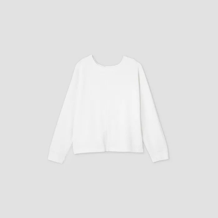 Women's Long Sleeve Ottoman Rib T-Shirt - A New Day™ | Target