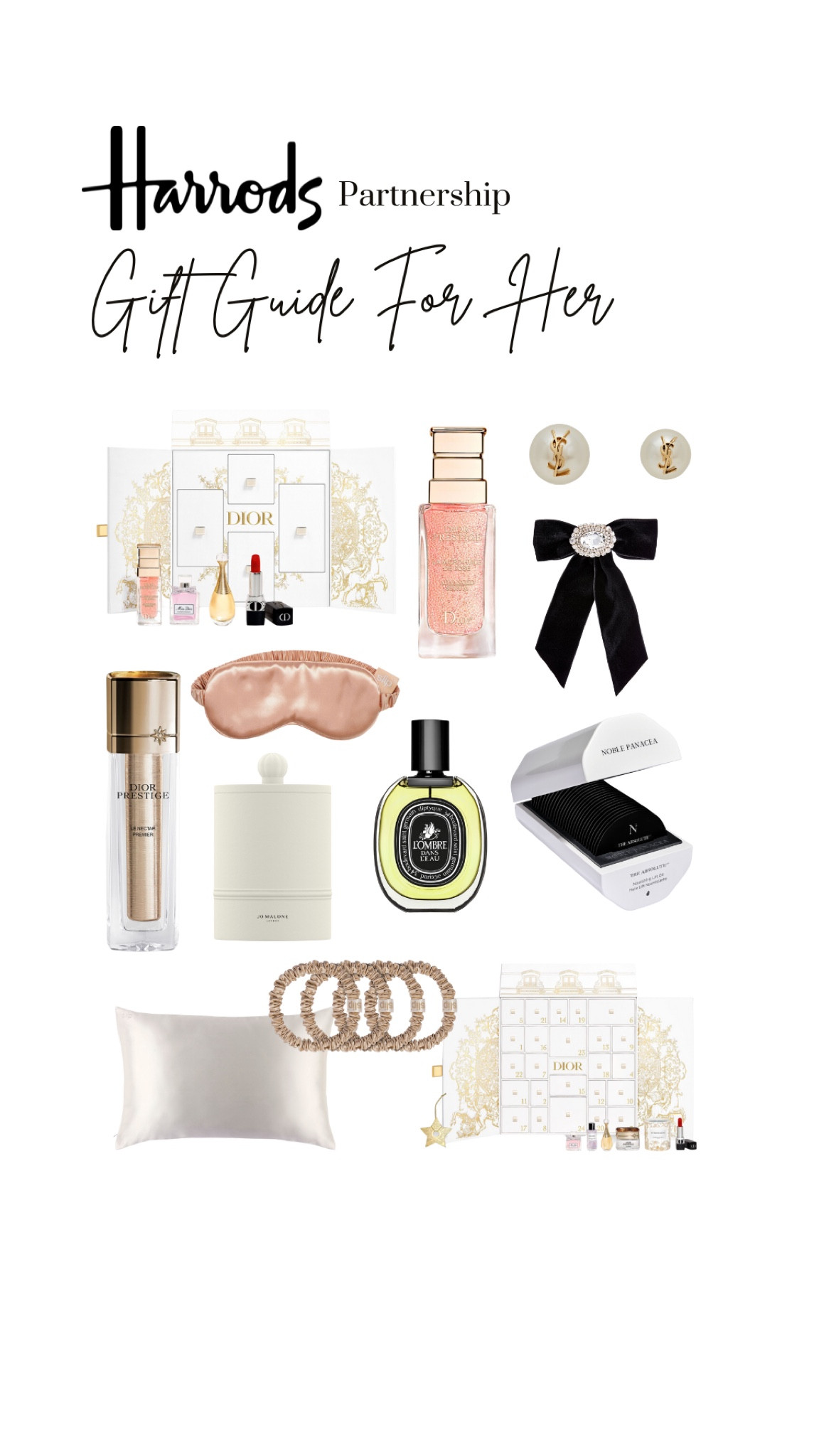 Harrods luxury gift guide of some of my favourites @harrods AD