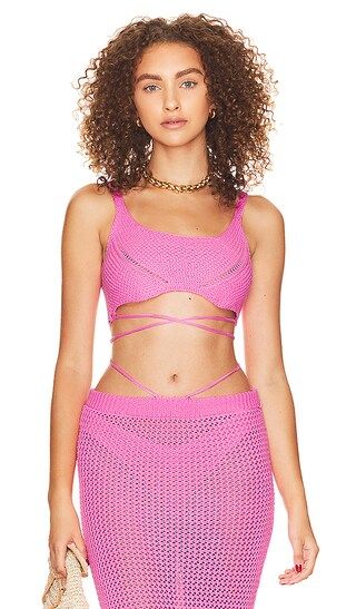 Alma Top in Hot Pink | Revolve Clothing (Global)