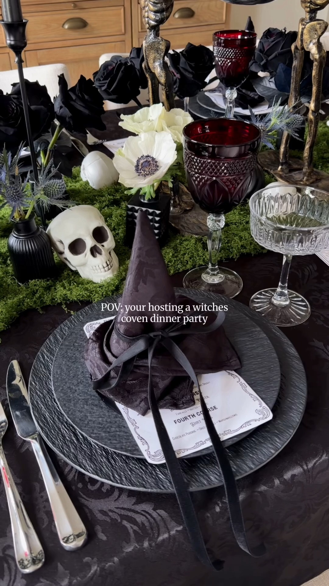 Witches Coven Dinner Party — everything you need to plan out your Halloween party 

Halloween decorations | Halloween decor | Halloween tablescape | hosting ideas | dinnerware | Halloween theme

#LTKvlog #LTKSeasonal #LTKHome
