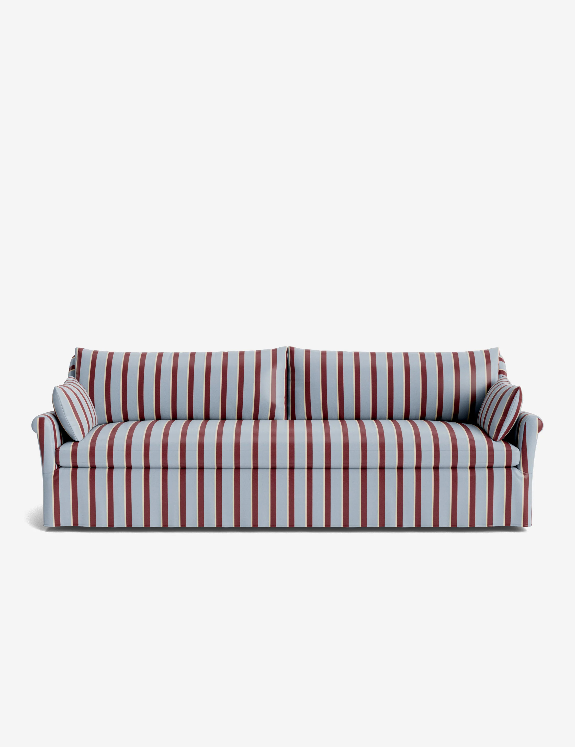 Portola Rolled Arm Slipcover Sofa | Lulu and Georgia 