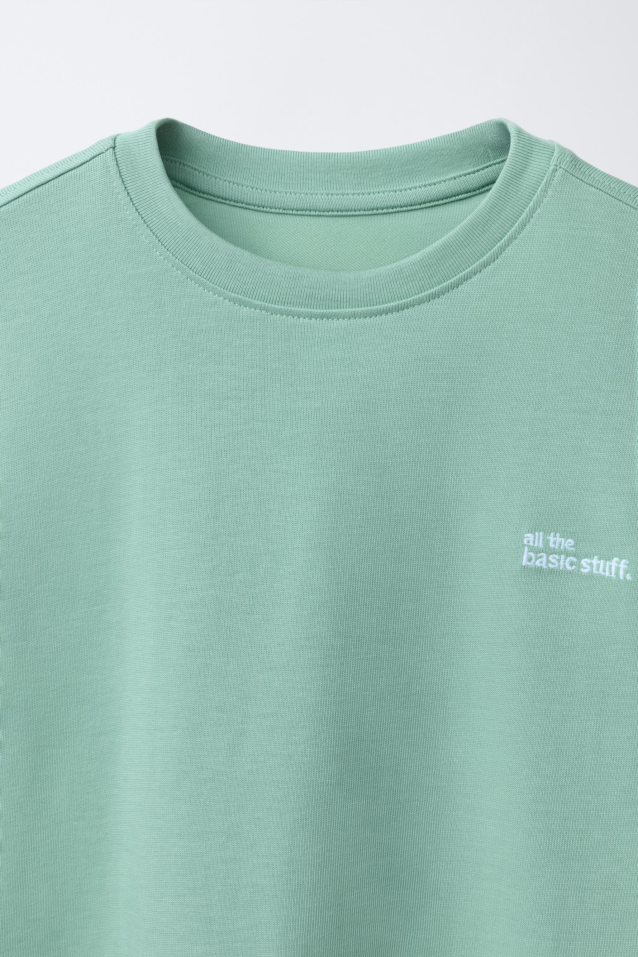 HEAVY WEIGHT SLOGAN T-SHIRT | Zara UK