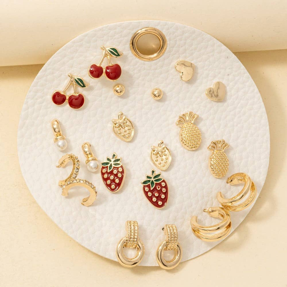 Summer Picnic Earring Set | The Collection Texas