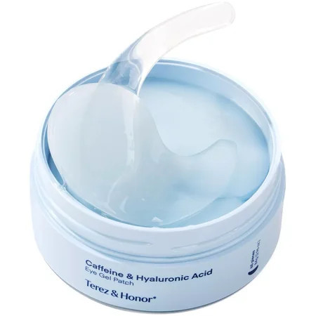 Korean Eye Patches, Terez & Honor Caffeine Eye Gel Patch, Under Eye Patches with Hyaluronic Acid | Walmart (US)