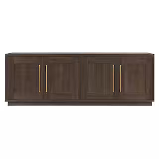 Meyer&Cross Tillman 68 in. Alder Brown Rectangular TV Stand Fits TV's up to 75 in. TV1636 - The H... | The Home Depot
