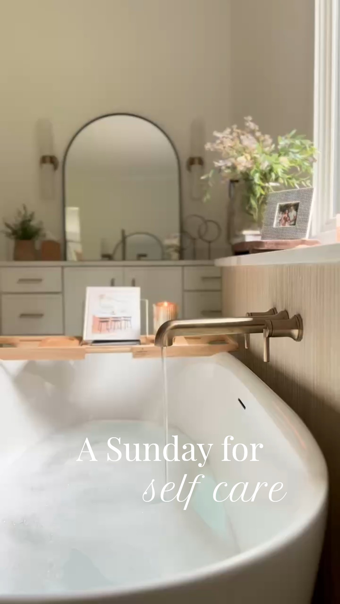 Sunday reset in my favorite space 🤍 Loving the calm of this modern farmhouse bathroom — crisp whites, soft neutrals, and all the cozy vibes for self care. Shop my bath must-haves and decor details! #ModernClassic #NeutralHome #BathroomGoals #SundaySelfCare #LTKhome #porcheandco

#LTKStyleTip #LTKHome