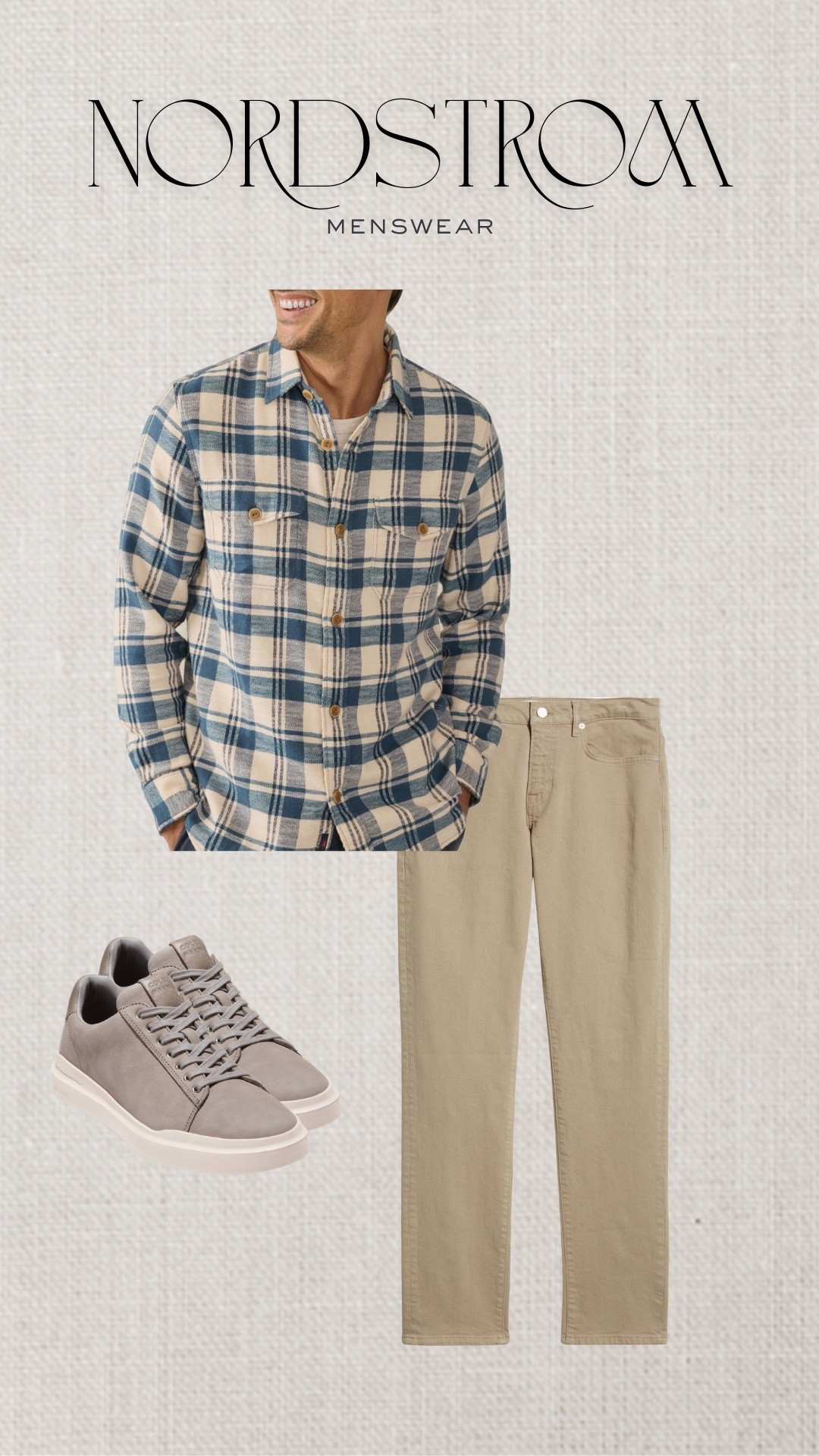 Can’t go wrong with a flannel for fall!  This one from Faherty is currently on sale and would look so nice paired with these dark beige Frame pants (also on sale) and Cole Haan sneakers. 

#LTKSeasonal #LTKFallSale #LTKMens