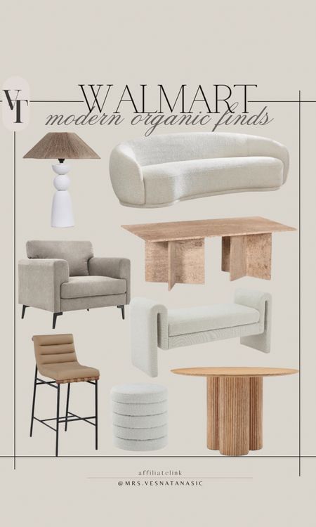 Walmart modern organic home finds! I am loving all of these pieces and cannot believe they are all Walmart! It’s giving designer inspired vibes. 

Walmart home, Walmart find, Walmart deals, Walmart furniture, modern organic finds, modern organic home, coffee table, dining table, table lamp, counter stool, ottoman, home, 

#LTKSaleAlert #LTKHome #LTKStyleTip