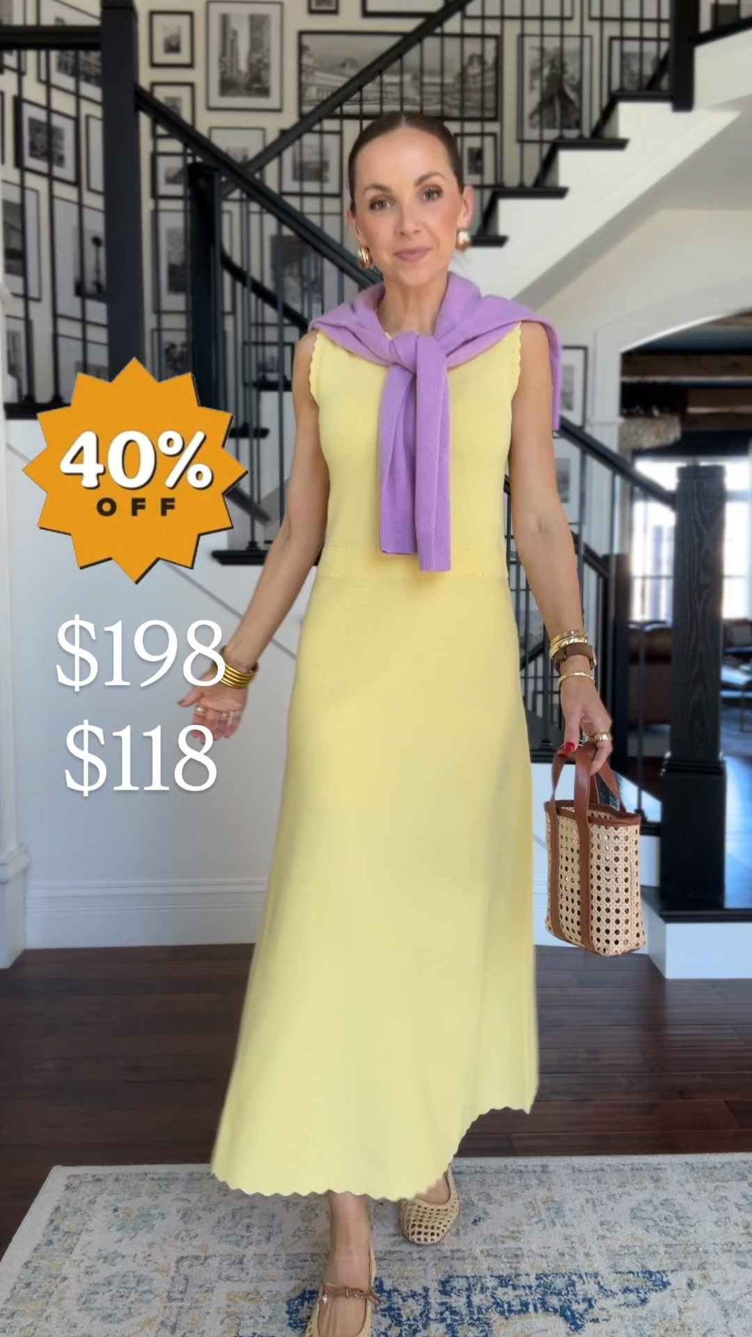 40% off this gorgeous dress! I’m in a small - size up if you don’t want it too tight