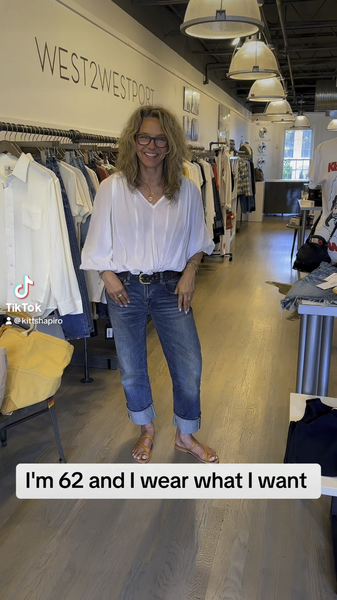 Embrace WHO YOU ARE! Wear what you want 😘 
#EnjoyYourClothes #LTKOver50 #LTKOver60