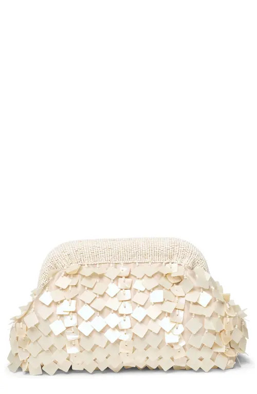 LSPACE Vienna Embellished Clutch in Cream at Nordstrom | Nordstrom