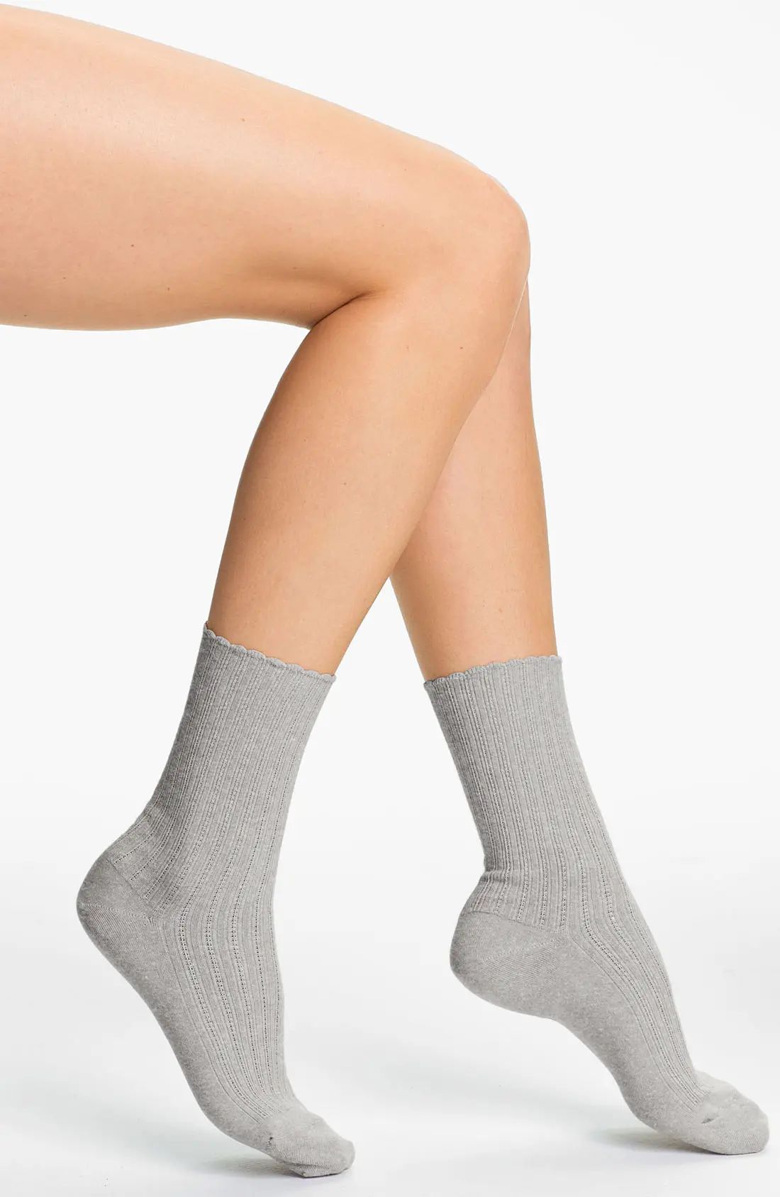 Scalloped Pointelle Socks | Nordstrom