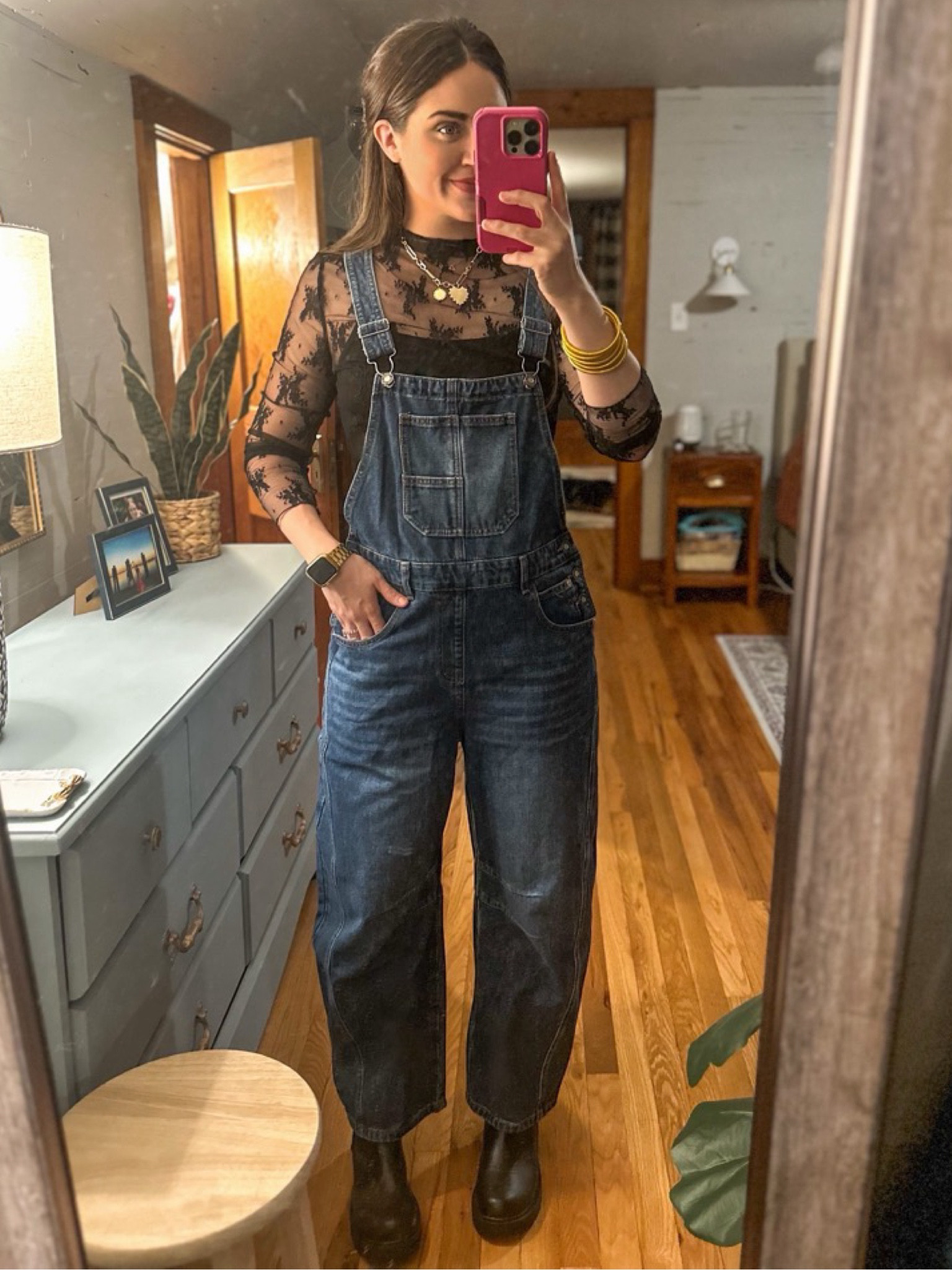 Amazon // outfit inspo // overalls // barrel jean // lace top // free people // style // ootd 

#LTKFindsUnder100 #LTKStyleTip #LTKFindsUnder50