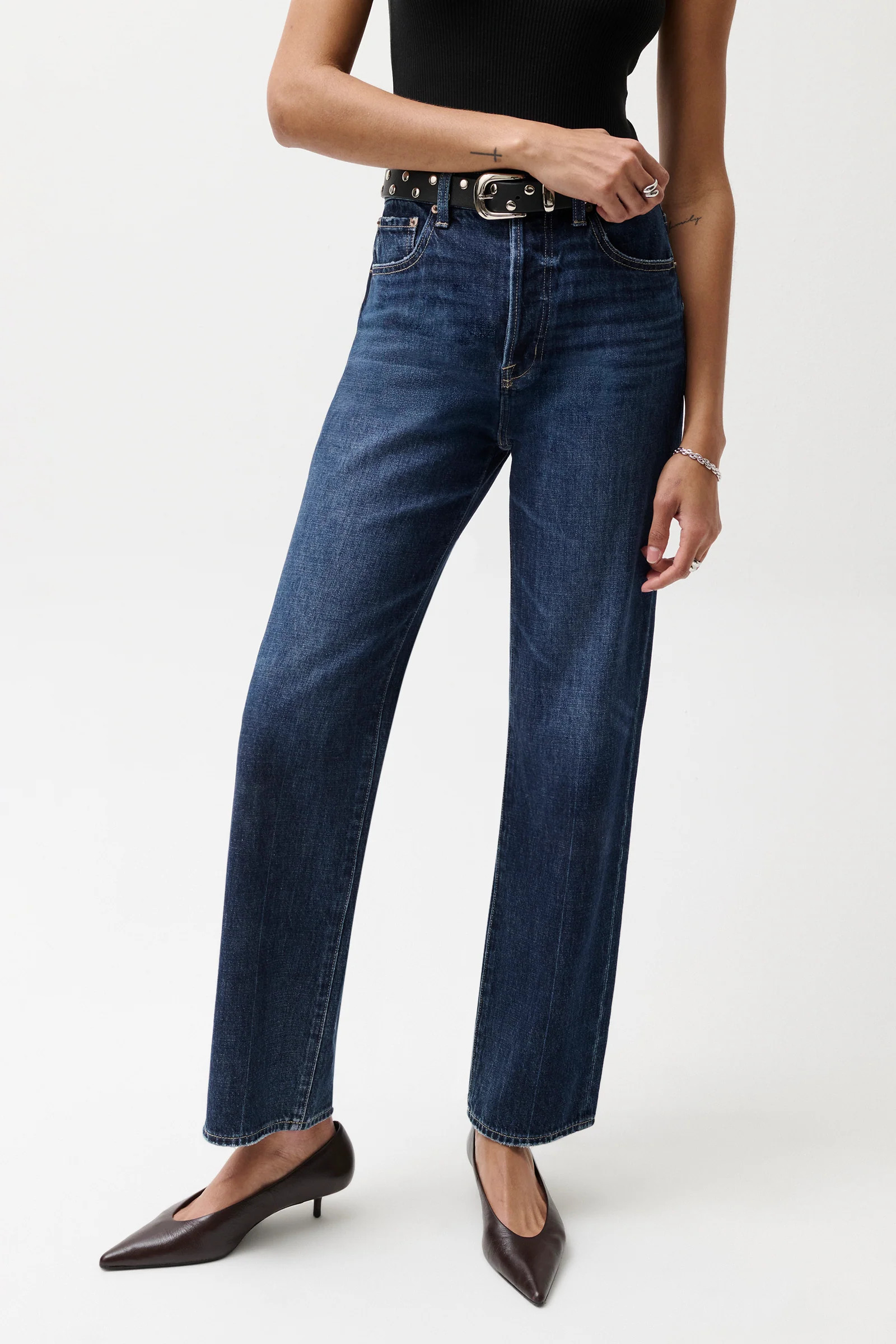 Cassie Super High Rise Straight Jean - Cultivate | Pistola Denim
