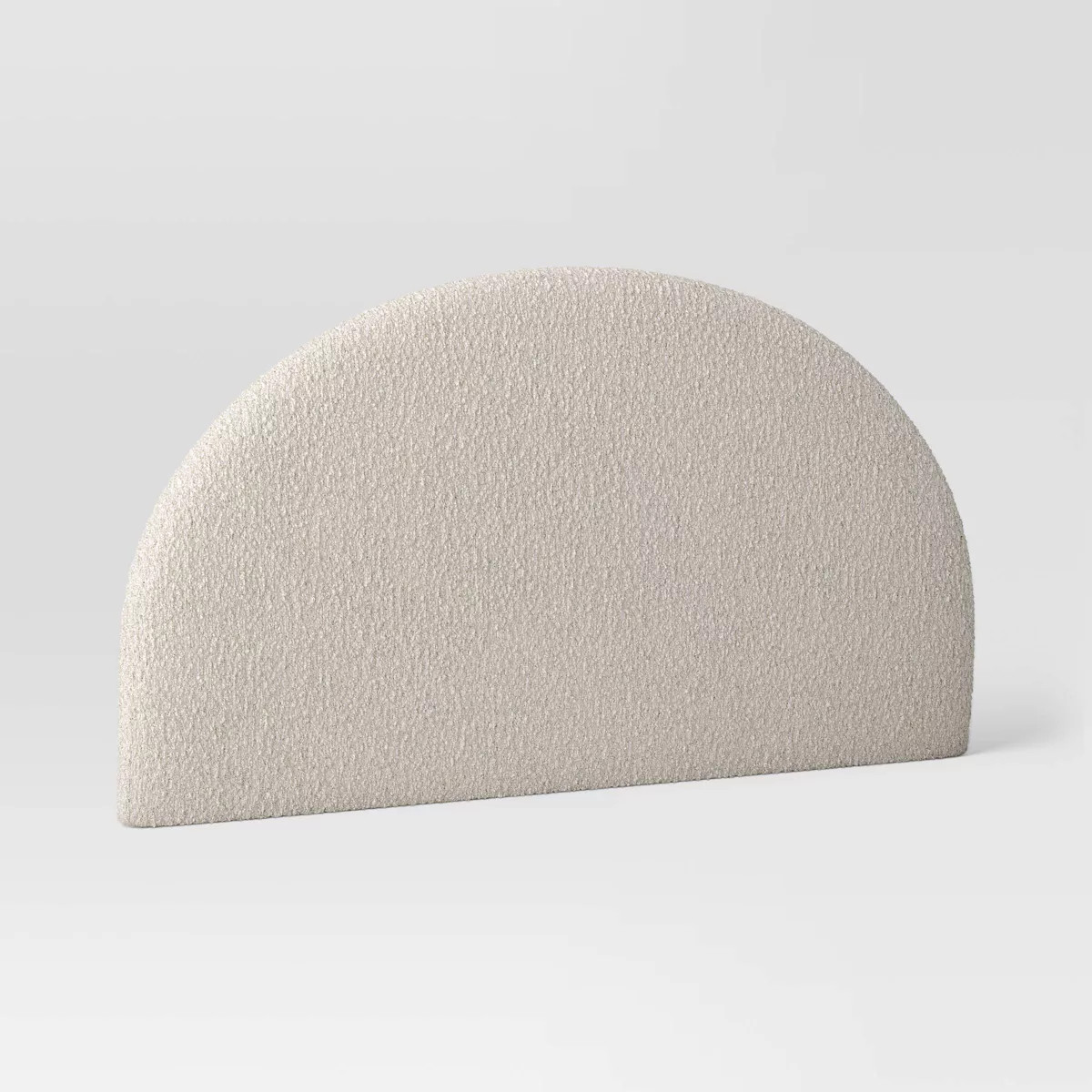 Queen Teen Half-Moon Headboard Mottled Weave Blush - Threshold™ designed with Studio McGee | Target