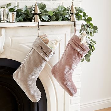 Lush Velvet Stockings | West Elm (US)