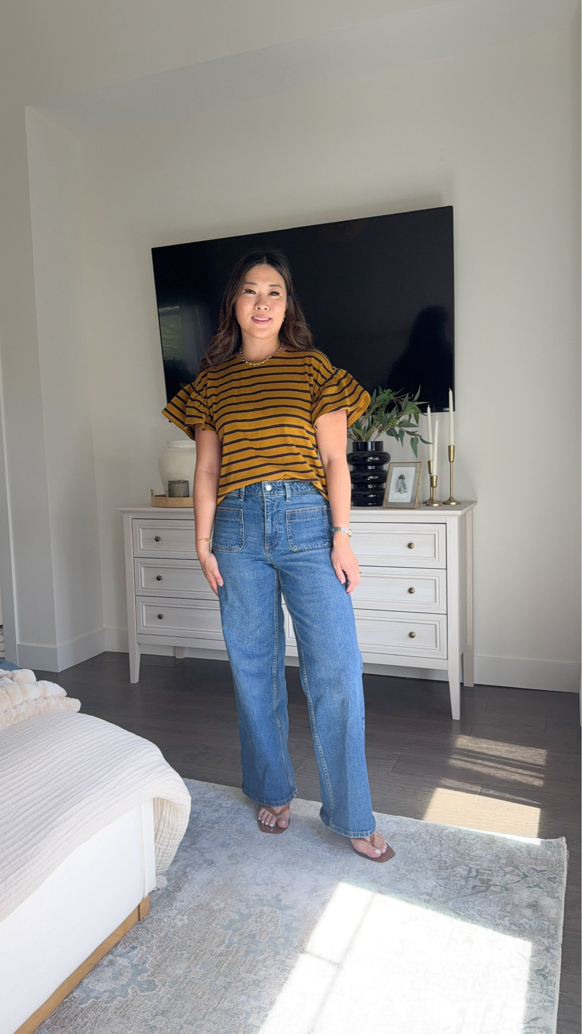 Walmart fall new arrivals Top - small Jeans - 6 short

#LTKootd #LTKOver40 #LTKSeasonal