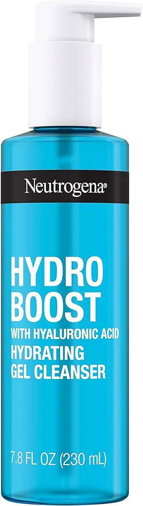 Neutrogena Hydro Boost Lightweight Hydrating Facial Gel Cleanser, Gentle Face Wash & Makeup Remov... | Amazon (US)