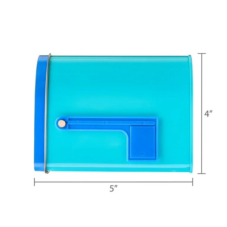 Small Tin Valentine Mailbox, Blue, Valentine's Day by Way To Celebrate | Walmart (US)