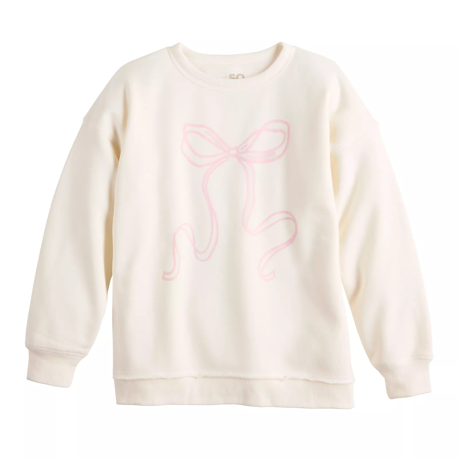 Girls 6-20 SO® Oversized Sweatshirt in Regular & Plus Size | Kohl's