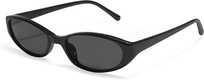 GUVIVI Retro Oval Sunglasses for Women 2026 90s Small Chic Cat Eye Sun Glasses Sunnies Lightweigh... | Amazon (US)