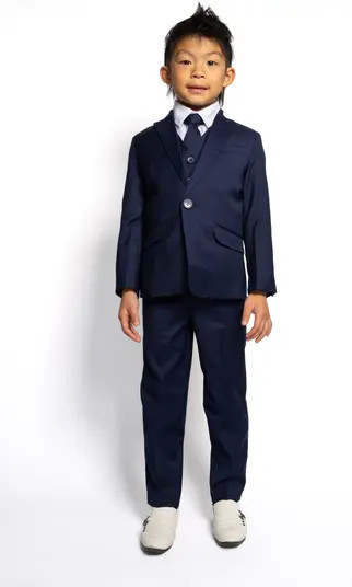 Peanut Butter Collection Kids' Luxor 5-Piece Slim Fit Suit | Nordstrom | Nordstrom