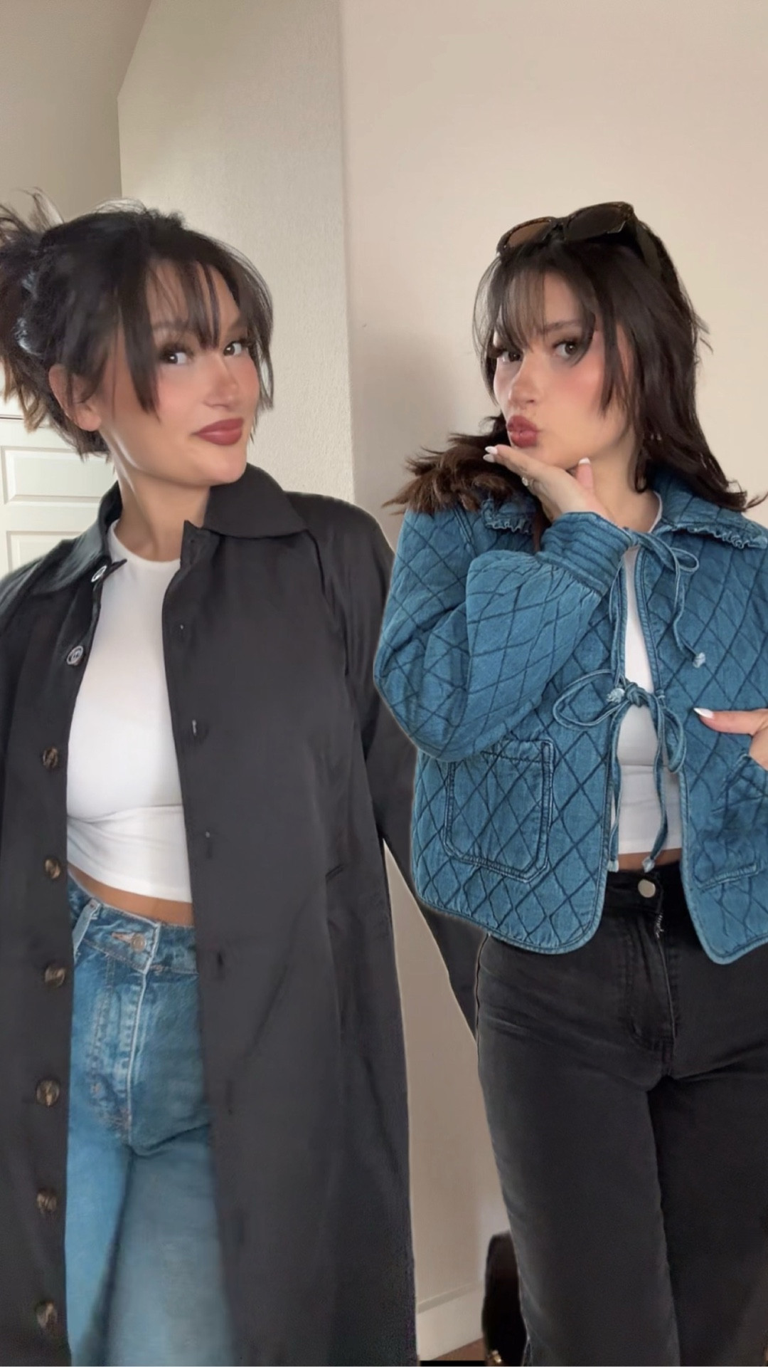 Two jackets I didn’t need but absolutely deserved.
Black coat? Fits every vibe.
Quilted denim? Cute, warm, and serving personality



#LTKHoliday #LTKSeasonal #LTKFindsUnder100