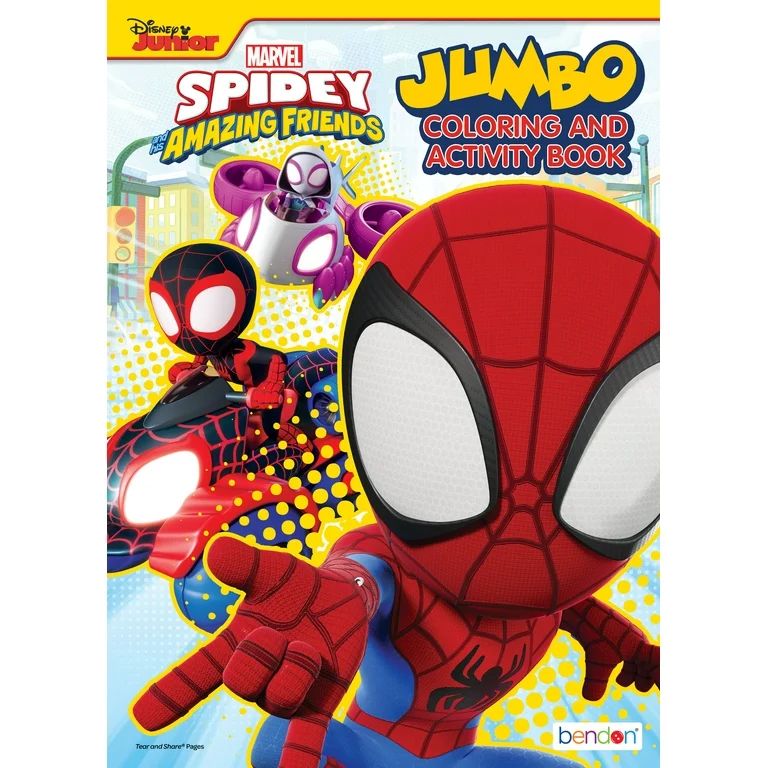 Marvel Spidey and His Amazing Friends 64 Page Coloring Book, Paperback | Walmart (US)