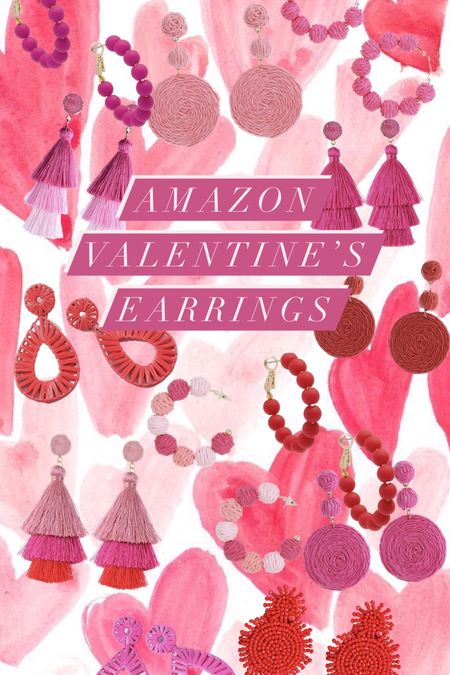 Lots of fun pink + red earrings on Amazon for Valentine’s Day! ❤️💕

#LTKSeasonal #LTKbeauty #LTKstyletip